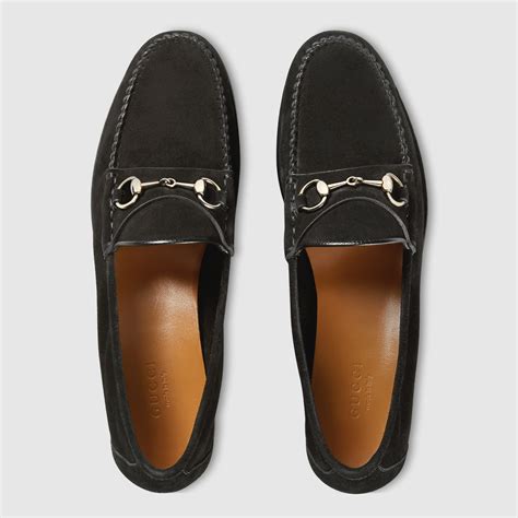 womens gucci 100 loafer|Gucci suede loafer.